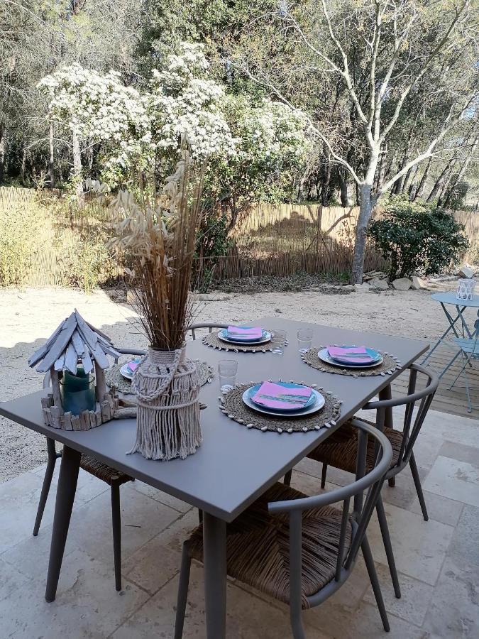 Maison 5 Personnes En Garrigue - Piscine-Spa Prive Langlade Eksteriør bilde